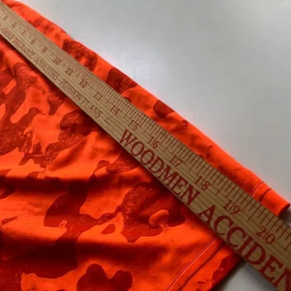 Under Armour Orange Camo Basketball Shorts Men’s Small 10 inseam - Picture 5 of 8